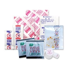 식품용 실리카겔 제습제 산소흡수제 신선도유지제 (소량), 캡슐형 2g 50개