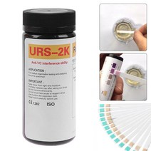 URS-2K 소변 검사 스트립 포도당 키톤 시약, 한개옵션0