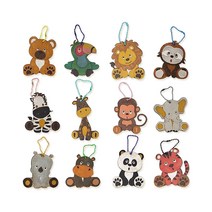 di 디머스 동물우드팬시 열쇠고리만들기 우드팬시색칠, 하마