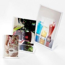 S/N_: L자형 꽂이 가로 87x55mm POP 안내판 표지판 가격판 메뉴판 메뉴표 가격표 ㄴ자형 꽂이 : 0A2F7D_FBG, 본상품선택