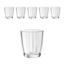 Pulsar Water Glass Aqua(투명) 305ml 6P 투명 6개, 투명