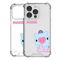 BT21 베이비 투명에어 강화케이스 아이폰13 12 11 갤럭시S21 S20 FE 노트20