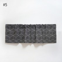 창커튼 반창 차박 하프 커튼 레이스 밑단 짧은 침실 주방 창 방진 캐비닛 도어