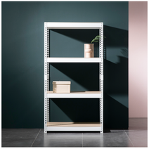 스피드랙 무볼트 조립식앵글 4단선반, 800x500, 1200_4단, 블랙앵글, 1개