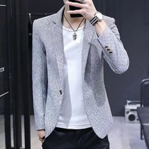 토파즈 MS0539 남자 봄 가을 정장 슬림핏 댄디룩 고퀄 트랜디 하프 자켓 재킷 아우터 데일리룩