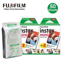 10-100매 fujifilm mini liplay 11 9 8 7s 90 링크 fuji 즉석 화이트 에지 컬러 인화지, 50매