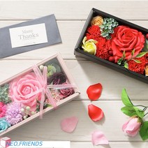 별도표기 빅로즈 플라워 용돈박스 S 용돈 어버이날 선물 용돈박스 만들기 환갑 스승의날 학교 어린이집, 빅로즈용돈박스(S)레드