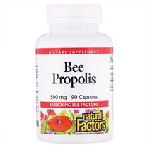 네츄럴 팩터 비 프로 폴리스 250 Mg 90 캡 Aa15390 Top Brand 해외 현지 배송