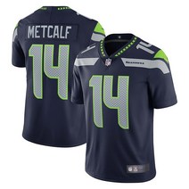 NFL 시애틀 시호크스 14번 DK Metcalf 럭비 미식축구 저지 유니폼