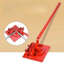 수동 철근 밴딩기 꺽는 절곡기 이동식 철사 파이프, 초대형 수동 벤딩 머신(벤딩 1-20)