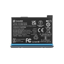 Insta360 X3 배터리 1800mAh 고속 충전 허브 전원 액세서리 정품, 02 Battery, 02 Battery