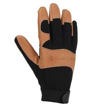 Carhartt 남성용 The Dex II 고민첩성 장갑 블랙.152946, X-Large