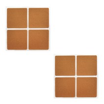 오션 층간소음방지 바닥보호패드, 사각 보호패드 8장