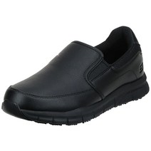 Skechers 남성용 남파 그로톤 슈즈 블랙 폴리우레탄 9.5 W US