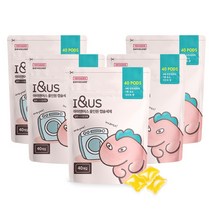 아이앤어스 올인원 초고농축 캡슐세제, 5개, 40개입