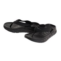 호카오네오네 호카 (HOKA) (남성) 샌들 남성 오라 리커버리 플립 191099675-BDGGR 리커버리 샌들 블랙 검정 블랙 1099675-BDGGR