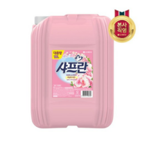 [아우라] 샤프란 대용량 섬유유연제 18L 바닐라 리치향 (일반드럼겸용), 9개