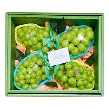 [감사메세지카드증정] 시그니처 왕사탕 샤인머스캣 4입 3.2kg [~1/17 주문시까지 설 전 배송 이후 주문건 설 이후 순차배송]