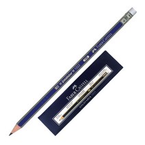 [알파] [파버카스텔] 연필 골드파버(지우개연필)(1타=12입), 옵션:[7014991]HB