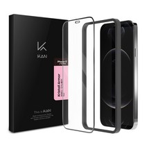 케이안 아이폰12/아이폰12프로 베이직 강화유리 액정보호필름, 1개