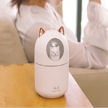 다이소가습기 병원 비염 공부방 작은방 회사 독서실 조용한 책상용 원룸 세척편한 사무실 저소음 USB 가습기, 민트