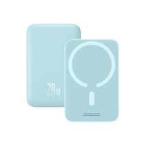 베이스어스 Baseus 맥세이프 무선 보조배터리 20W 6000mAh, 민트