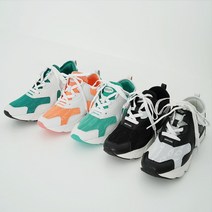 [슈플랜] 남여공용 뉴욕 메쉬 통굽 커플 스니커즈 3cm 5color-5506
