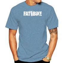 팻바이크 펫바이크 바위큰 자전거 뚱뚱한 타이어 자전거 팬을 위한 새로운 남자 Tshirt 포도 수확 T-셔츠, 06 Men Haze blue_03 S