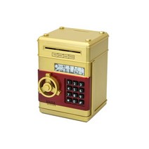 전자 돼지 저금통 금고 돈 상자 디지털 동전 현금 절약 안전 ATM 기계 어린이를 위한 크리스마스 선물, 02 금