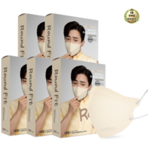 라이브잇 이로와프리즘방역마스크(KF94)(대형)(연한황색), 연한황색, 70개, 10개입