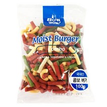 바우와우 모이스트 콤보버거 100g, 상세페이지 참조