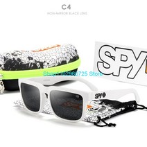 스키고글 눈보호 스키모 SPY KEN BLOCK HELM43 S174 편광 사각 선글라스 반사 미러 스포츠 사이클링 여행 운전 안경 UV400 고글 신제품, 3.55 3