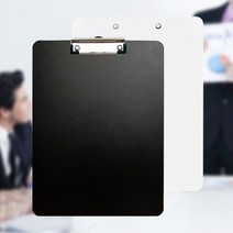 카페 메뉴판 우드 클립보드 서류철 파일철 결재철 A4, 블랙