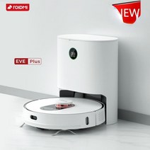 로봇청소기 새로운 ROIDMI EVE Plus Robot odkurzacz i Mop Cleaner z inteligentną obsługą zbierania ku, 03 UK