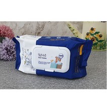 깨끗한 물티슈 100매 캡형 물휴지 물티 슈