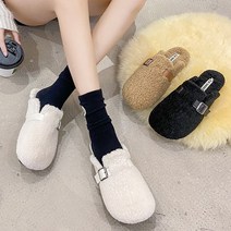 더구두 털신 따뜻한신발 겨울슬리퍼 방한 발편한-1692