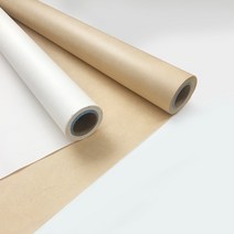 [TY] 크라프트롤지 백상롤지 선물포장지 꽃포장지 롤지1, 크라프트지 14mX53cm(170g)
