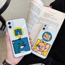 에이디케이스 톰과제리 젤리 아이폰 케이스 그립케이스셋트상품 휴대폰