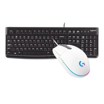로지텍 K120 NEW 유선 키보드+로지텍 G102 (정품박스) 게이밍 유선 마우스세트, 로지텍 G102 화이트