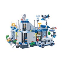 퍼즐피플 소방 경찰 군인 중국 호환레고, 경찰서(Fire Brigade Rescue Ship)
