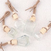 차량용 미니 디퓨저 공병 방향제 용기 5p 디퓨저용기, 사각 10ml