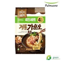 (냉장)[풀무원]정통가쓰오우동4인, 1개
