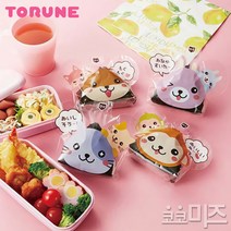 (일본) 토루네 삼각김밥 오니기리랩 (애니멀 12Pset 주멉밥 비닐포장지)