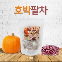 호박팥차 호박차 티백 팥차 팥물 늙은호박차 붓기빼는 붓기차 호박티 우엉 국내산 100T, 100g, 100개입