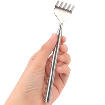 간편 길이 조절 효자손 스텐 스테인리스 셀프 등 가려움 휴대용 여행용 접이식 가려움 효도 선물 안마 용품 안테나 긁기 긁개 긁이