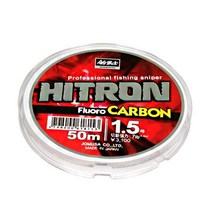 낚시방 조무사 히트론 후로로카본(50m)/크리스탈 카본 슬림형, 1.0호
