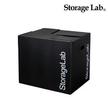 SL 접이식 블랙 리빙박스 72리터, 단품