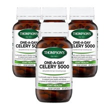 호주 톰슨 Thompsons Celery Seed 원어데이 셀러리 씨드 5000mg 60캡슐, 4팩