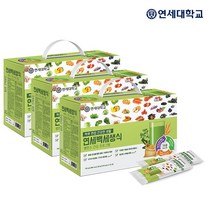 연세백세생식 75포 (25포x3박스), 750g, 3개