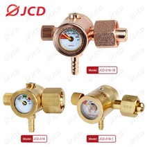 JCD-G5/8 인치 0-25Mpa 아르곤 CO2 Mig 유량계 가스 조절기 용접 게이지 감압기, 05 JCD-016-1b